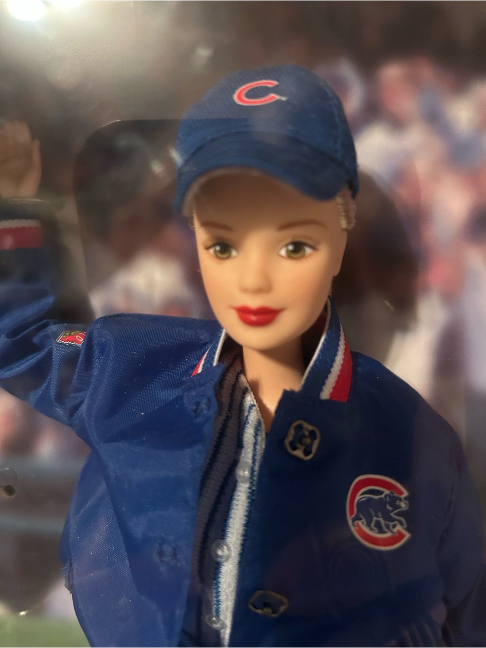 Barbie Chicago Cubs Blue Jacket & Cap Doll - Picture 2 of 9